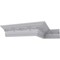 Ekena Millwork 6 1/4"H x 6 1/4"P x 8 7/8"F x 94 1/2"L, (11 3/4" Repeat), Sydney Crown Moulding MLD06X06X08SY - alternate 9